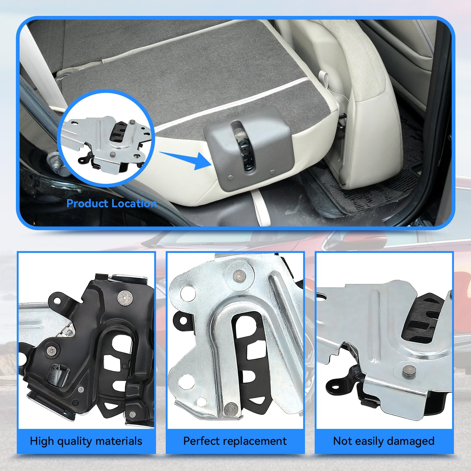Cerradura trasera derecha compatible con Honda CRV CR-V 2012-2017 reemplaza 82220-T0A-A01 82220-T0A-A02 82220-T0A-A03