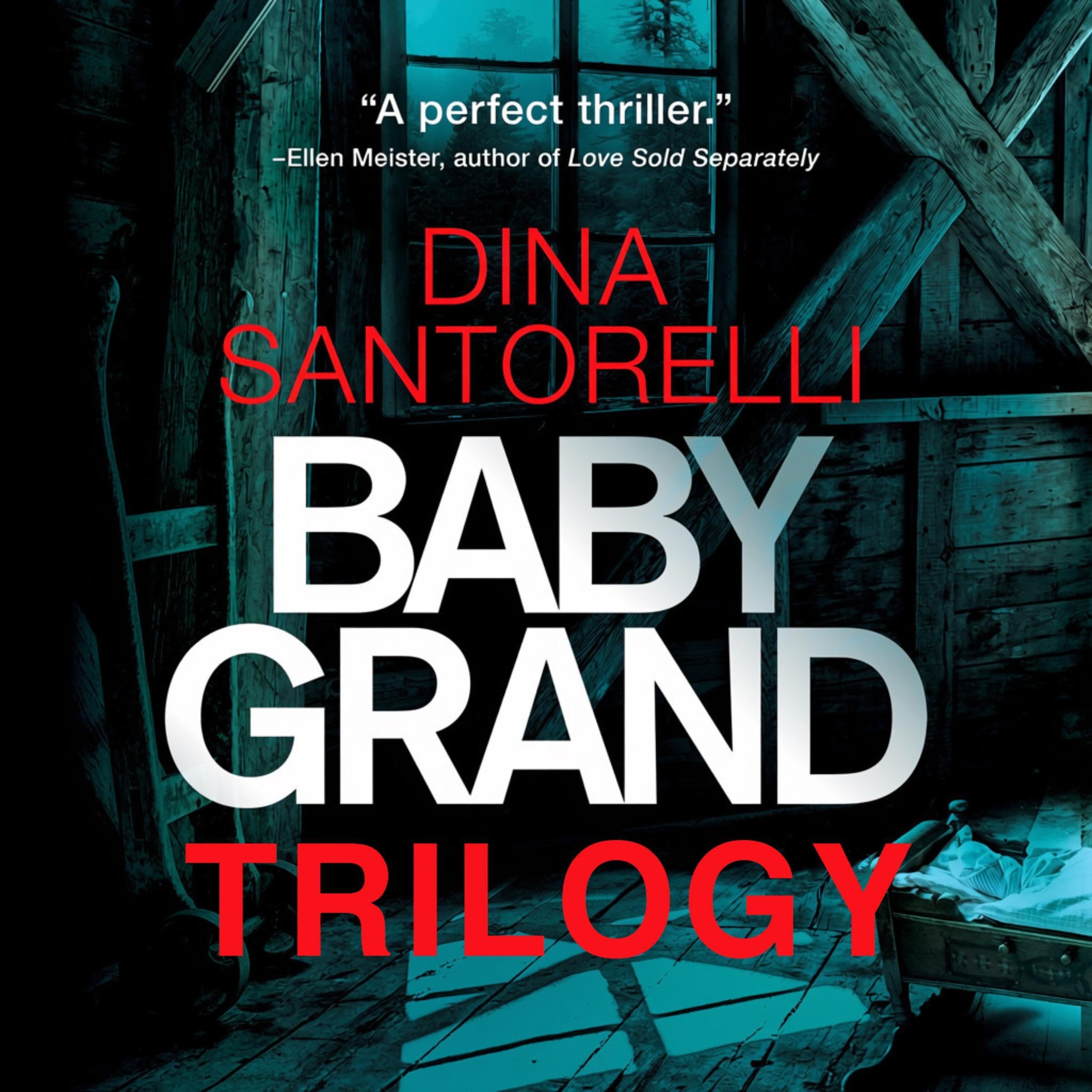 Cover art for Baby Grand Trilogy, Books 1-3: A Thriller Box Set
