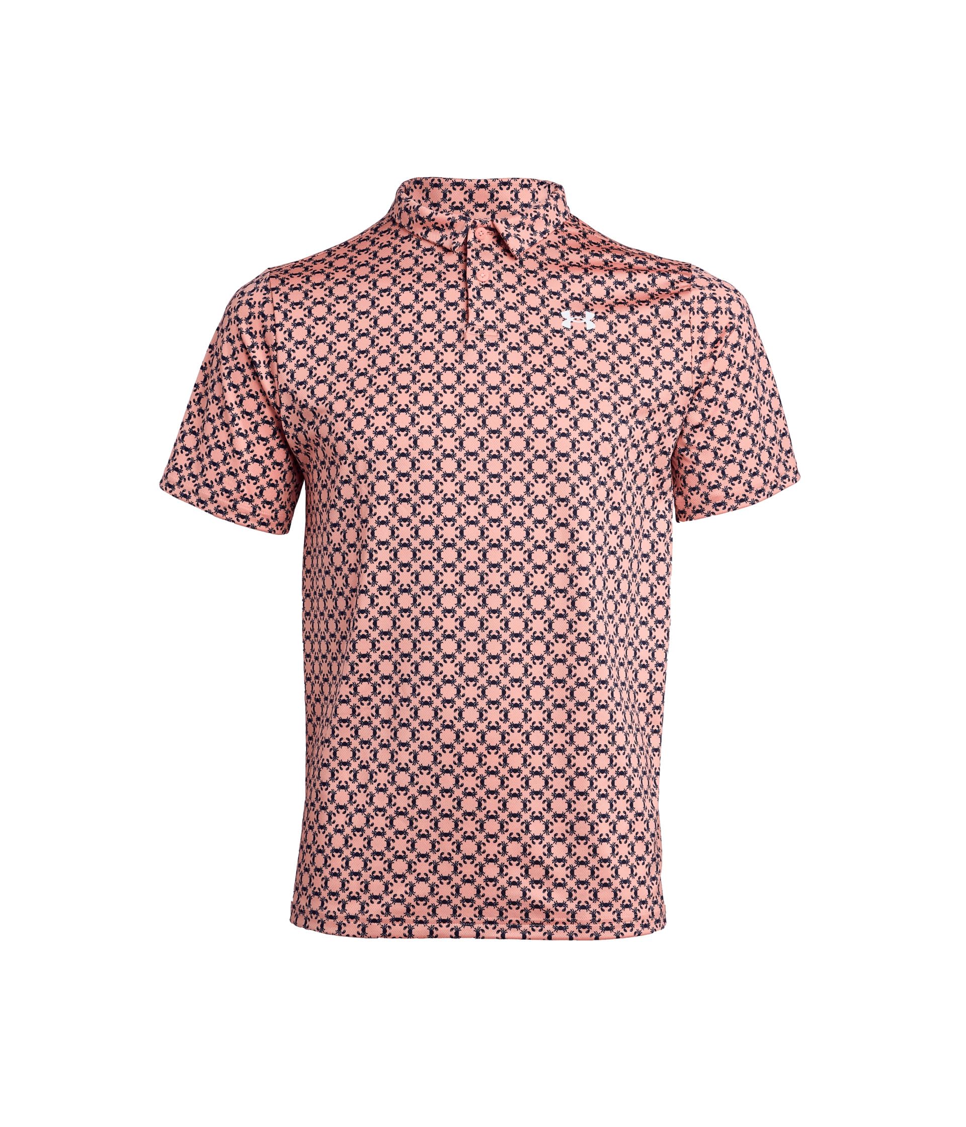 Under Armour Matchplay Printed Junior Short Sleeve Polo 7 Years