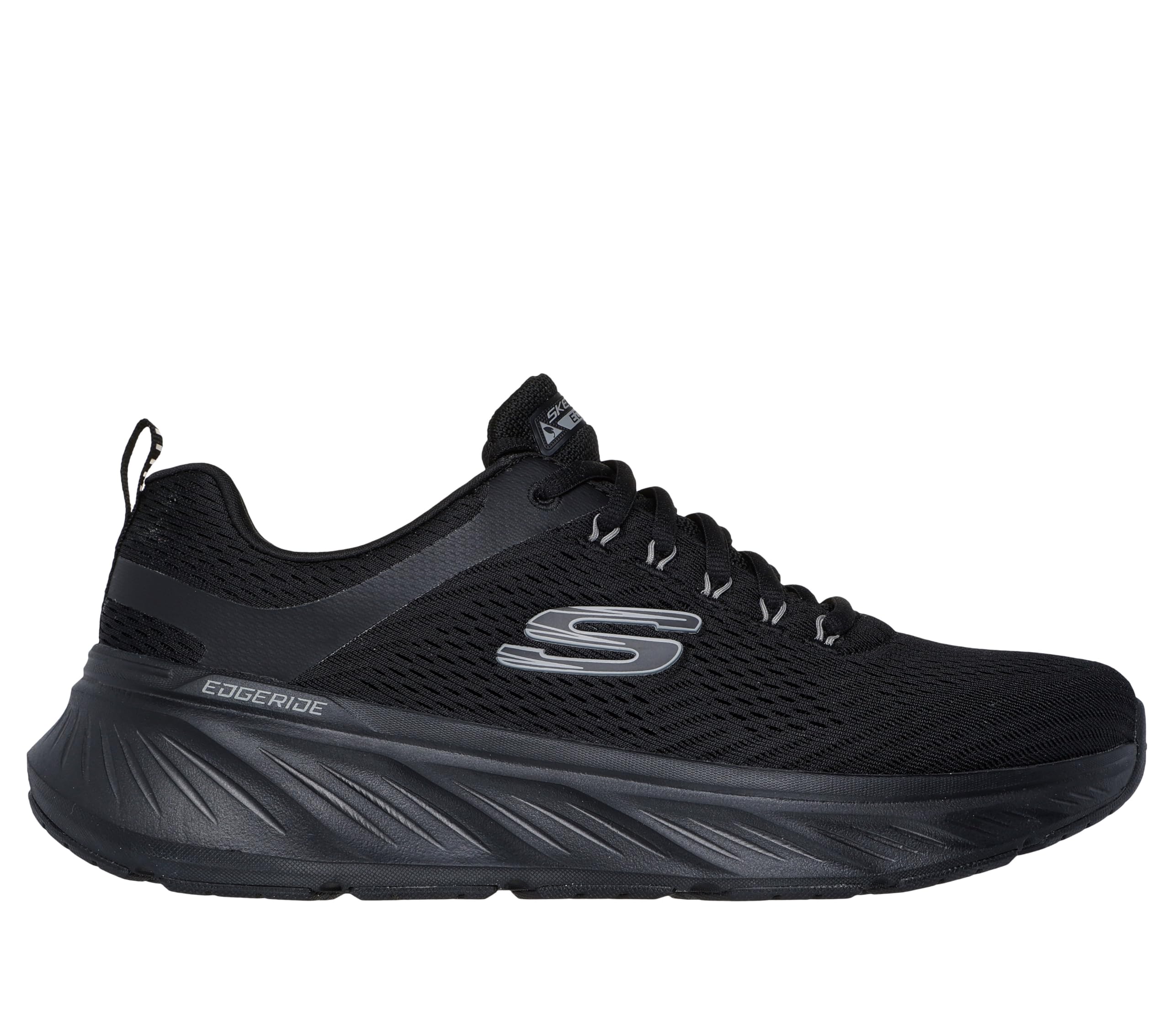 Skechers EDGERIDE mens SPORTS 43 EU BLACK BLACK