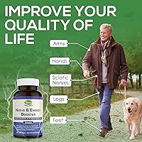 Vista 6 de Suplemento ALA - Ácido R-alfa lipoico 300 mg y acetil L-carnitina 1000 mg - Potenciador de nervios y energía para nervios, función cardiovascular