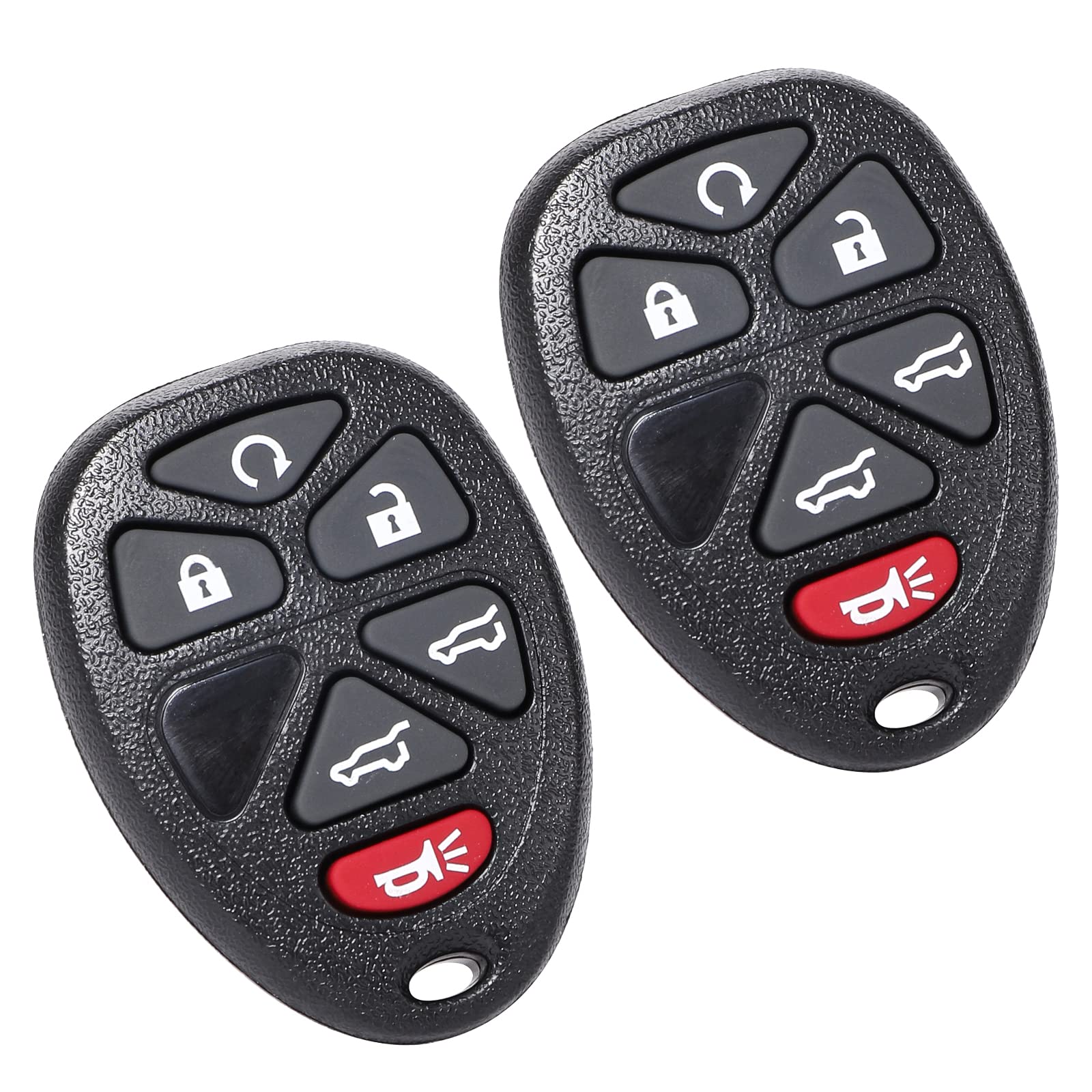 Key Fob Replacement Fits for 2007 2008 2009 2010 2011 2012 2013 2014 Chevy Silverado Suburban Tahoe Avalanche Equinox Express Traverse GMC Sierra Yukon Acadia Savana Cadillac Escalade Enclave Saturn
