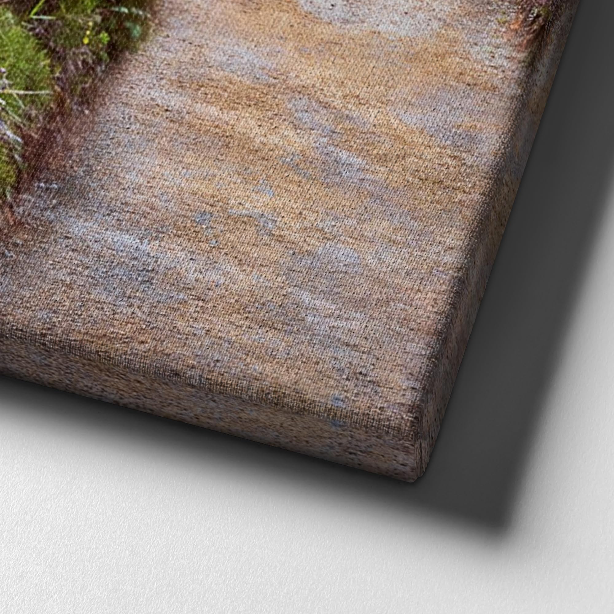 Liebesleinwand Leinwandbild personalisiert | Leinwand gestalten mit Namen und Datum Geschenk für Partner | Wegweiser zur Aussicht