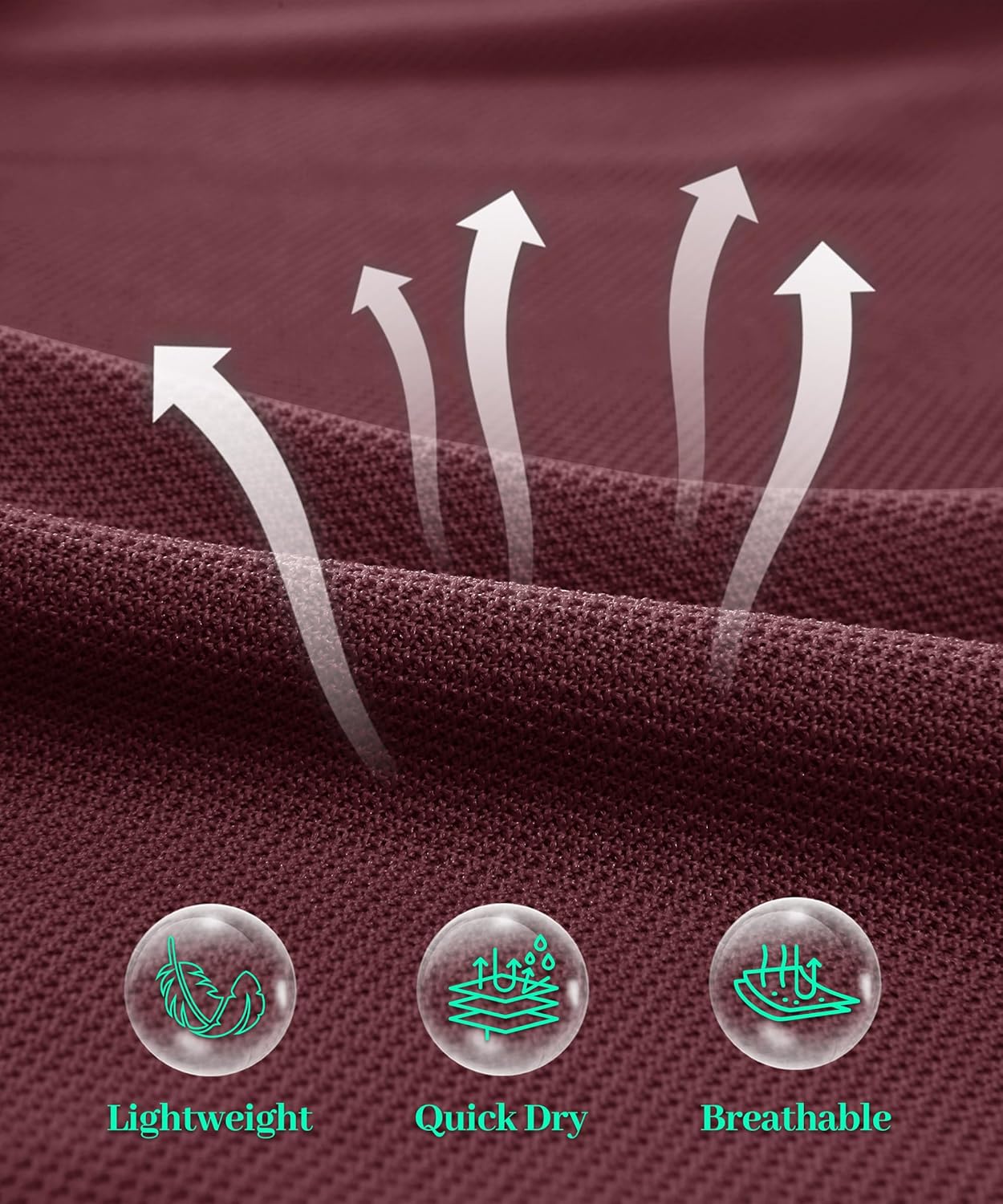 MAGNIVIT Men's Polo Shirts Long Sleeve Quick Dry Performance Shirt Military Tactical Army Combat Polo Shirts - Image 4