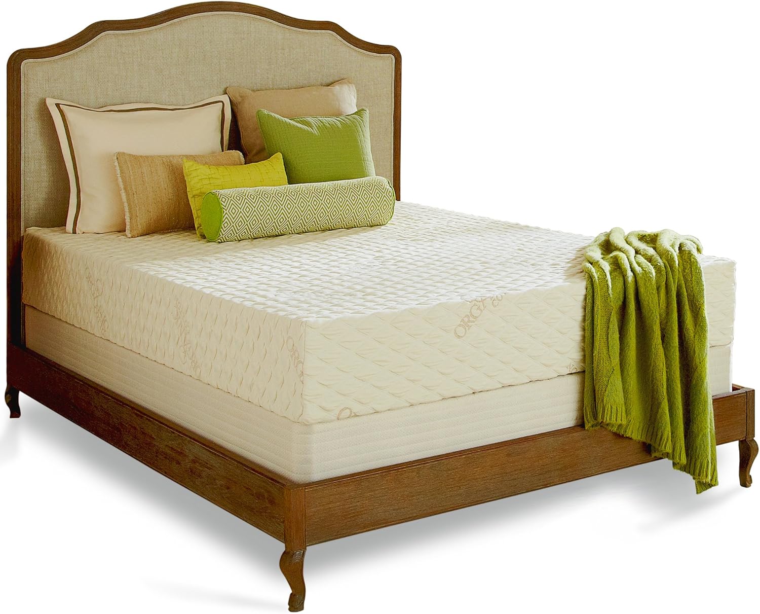 PlushBeds 8" Natural MediumFirm Mattress 100 Natural