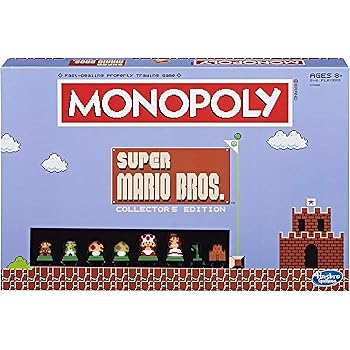 Monopoly: Super Mario Bros Collector's Edition Board Game (Amazon Exclusive)
