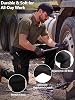 Pantalones de trabajo cargo para hombre, utilitarios tácticos para construcción 7