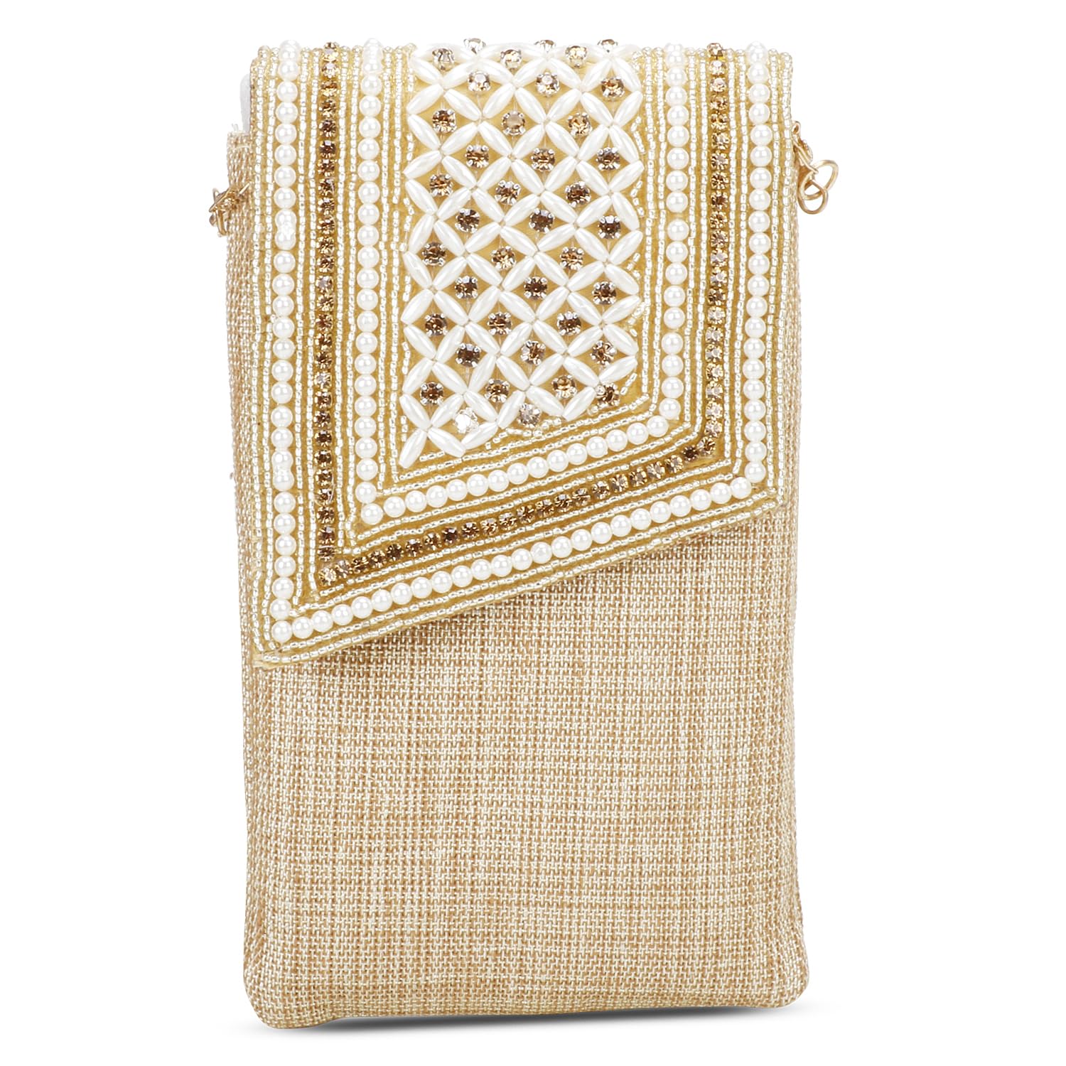 Presents Handicraft Ladies Traditional Mobile Phone Pouch Sling Wallet Saree Waist Clip Hook Gift for Women-image-23