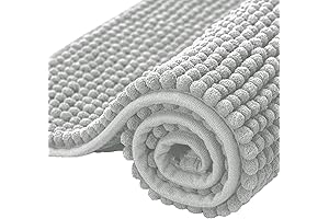 Premium Washable Bathroom Rug: A Soft and Absorbent Bath Mat for Ultimate Comfort
