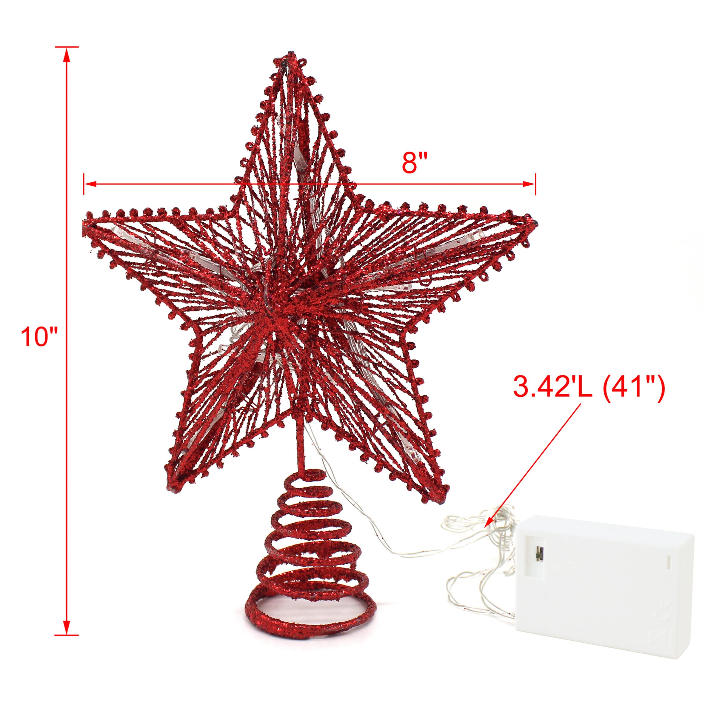 CVHOMEDECO. Funciona Con Pilas Con Temporizador LED Iluminado Y Rosa De Poliuretano Roja Con Petalos Caidos En Una Cupula De Cristal Gran Regalo