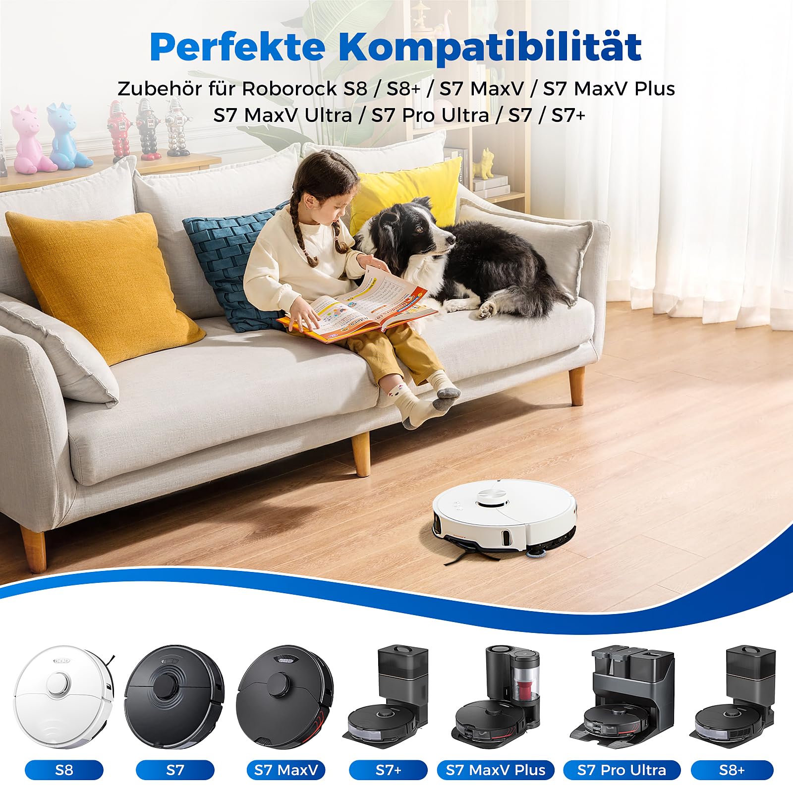 8 sztuk ściereczek do odkurzacza Roborock S7/S8/S8+/S7 MaxV