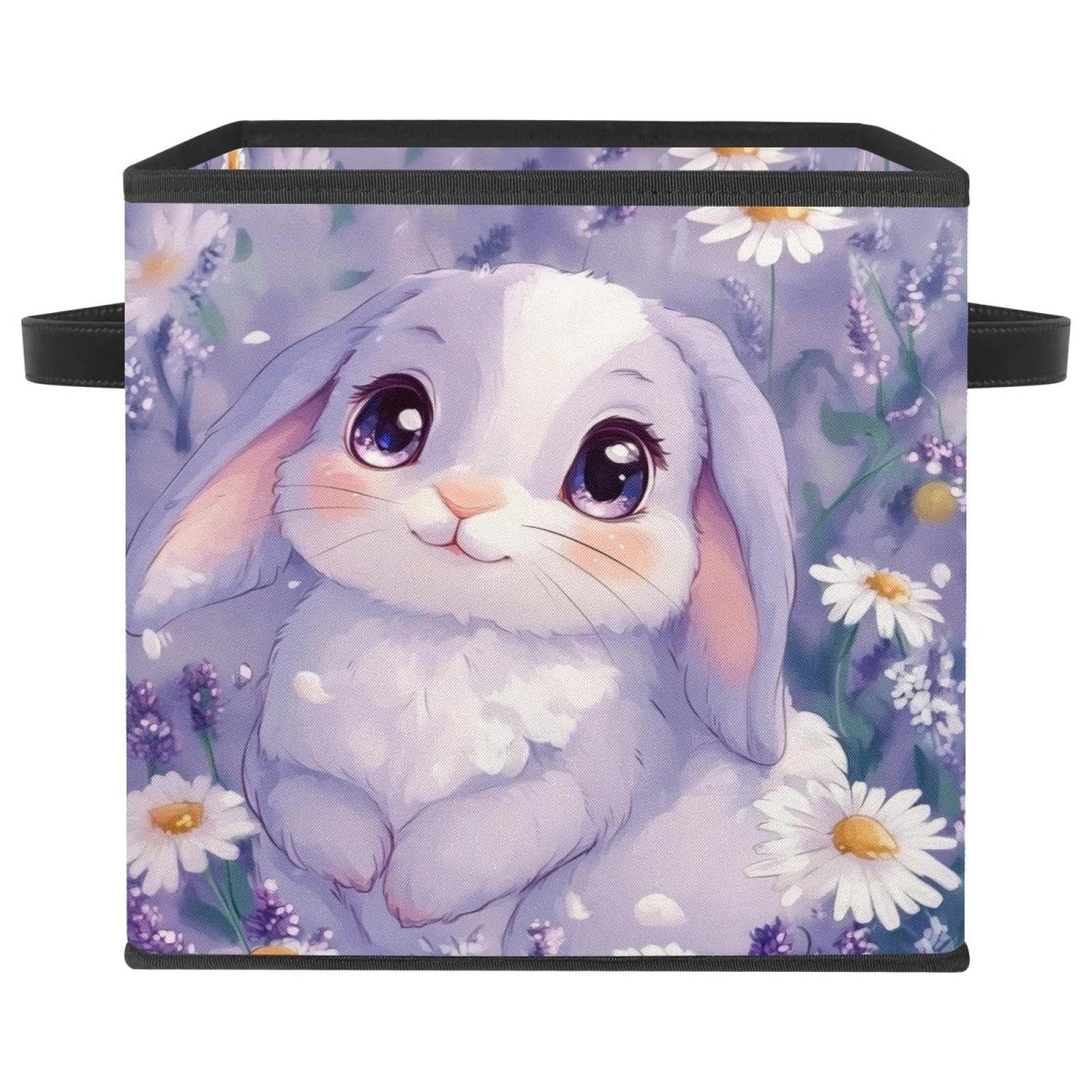 Organiser les vêtements de saison avec ce grand cube lavande