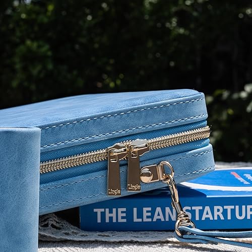 Miniatura 5 de Juegos de backgammon para adultos, juego de mesa clásico con funda plegable de piel sintética de backgammon, juego de backgammon de viaje portátil