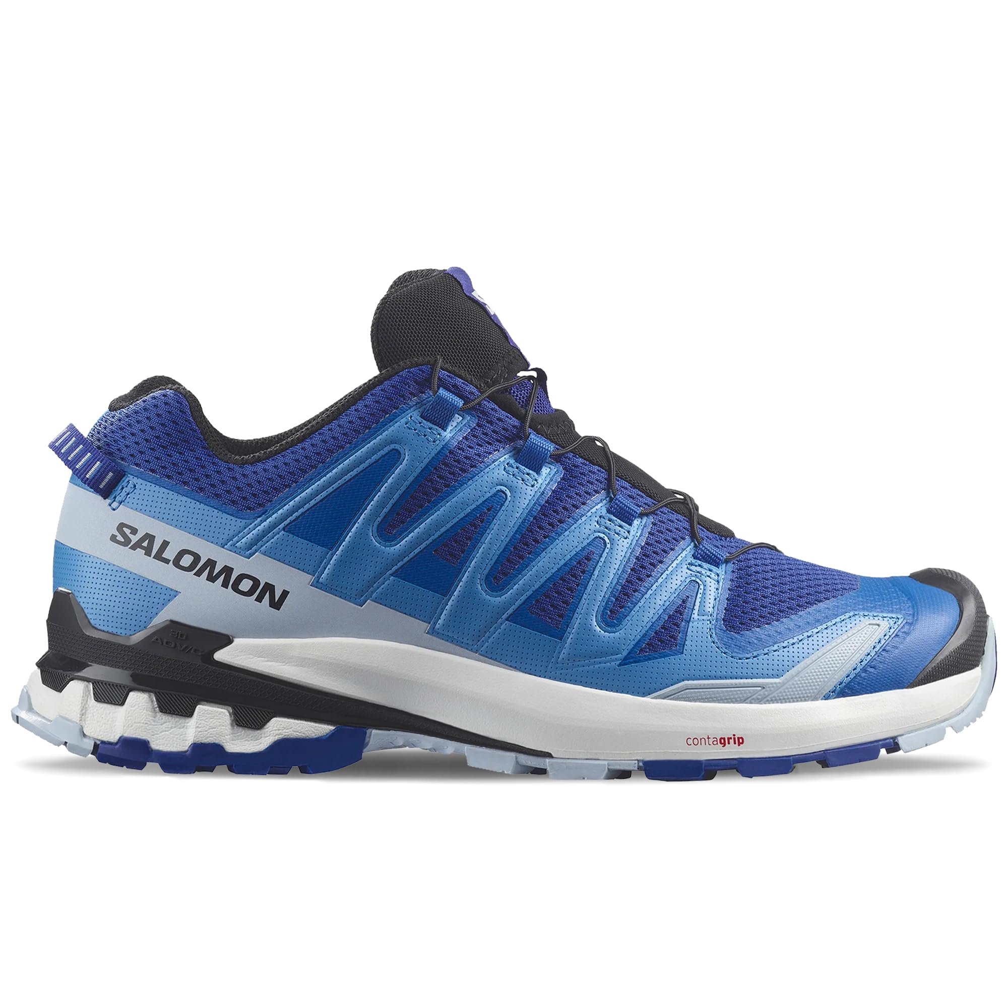 Salomon Chaussures de Course pour Homme, Surf Web Ibiza Blue White L47272100, 44 2/3 EU