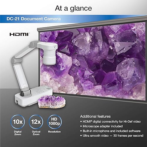 Vista 2 de Epson Cámara de documentos de alta definición DC-21