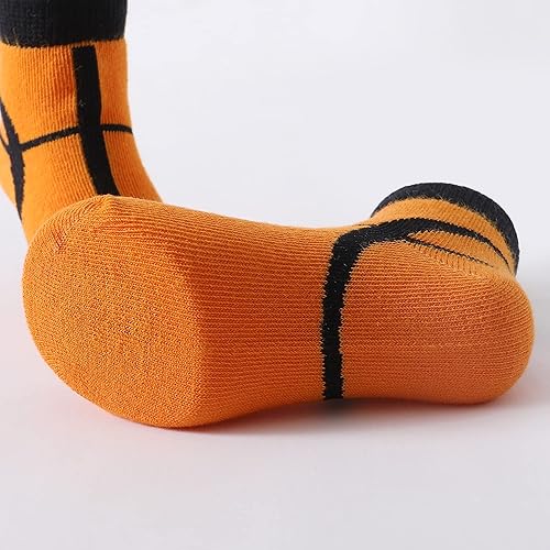 Miniatura 6 de Calcetines para bebé, béisbol, baloncesto, fútbol, fútbol, niños y niñas, con temática deportiva, para recién nacidos, Fútbol