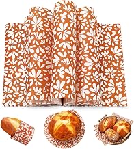 FYSUIMU 150 Pcs Cielito Lindo Wax Paper Sheets Mexican Flower Deli Food Greaseproof Wrapping Paper 9.8 x 8.3 Inch Platos De Barro Sandwich Picnic Basket Liners for Mexican Party Bakery Supplies