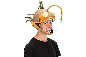 Light-Up Angler Fish Adult Hat for Jawesome Halloween Costume