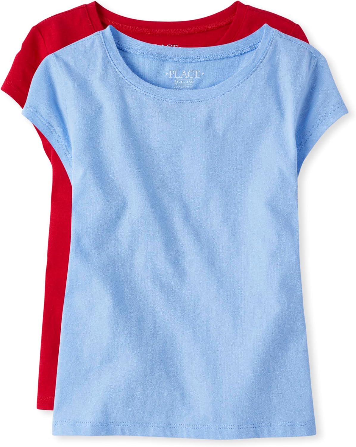 The Children's Place Girls Basic Short Sleeve Layering Tee