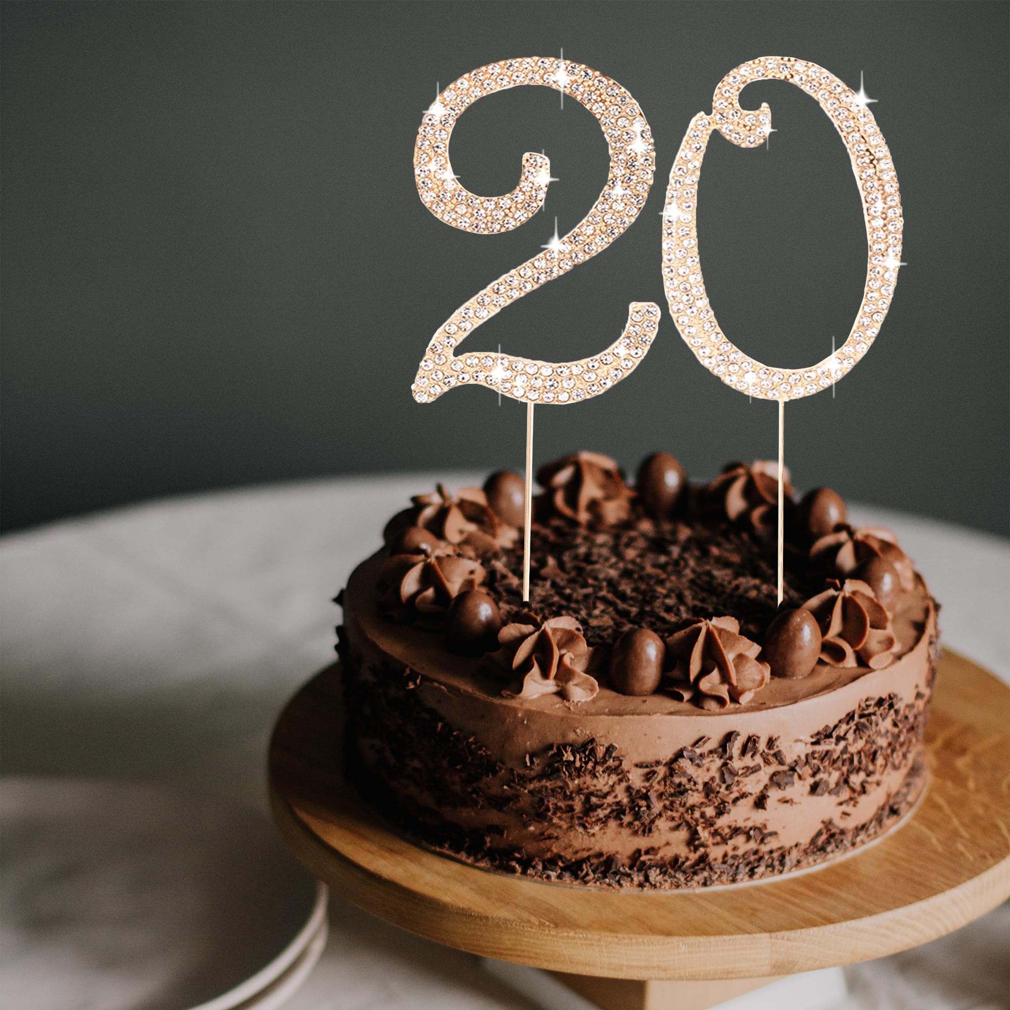 Amazon.co.jp: バースデーケーキトッパーナンバー キラキラ光る