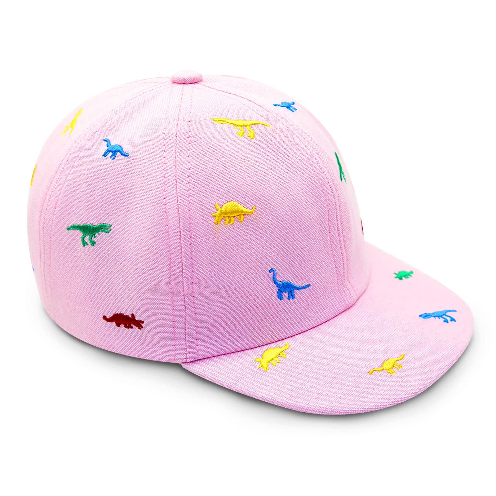 SEYUFN Dinosaurio Gorro Bebe Verano Primavera Ajustable Niño Sombrero Bebe De Béisbol para Niños Bordado Al Aire Libre Gorros Proteccion UV Bebe Niños Niñas