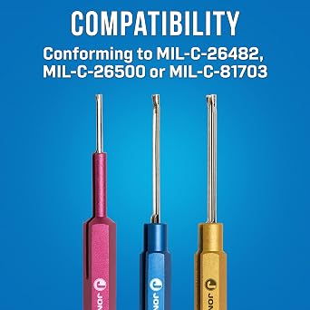 Jonard Tools KA-260 Connector Insertion Tool kit, 3 Pc