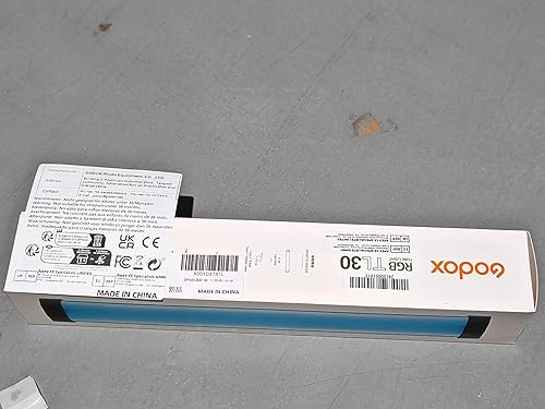 Miniatura 8 de Godox Luz LED de tubo TL30 RGB 8W 2700K-6500K Batería de litio incorporada Smartphone APP Control (lámpara individual) (Godox TL30)