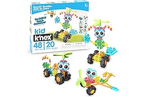 Kid K'NEX Zoomin' Buddies 20 Model Building Set