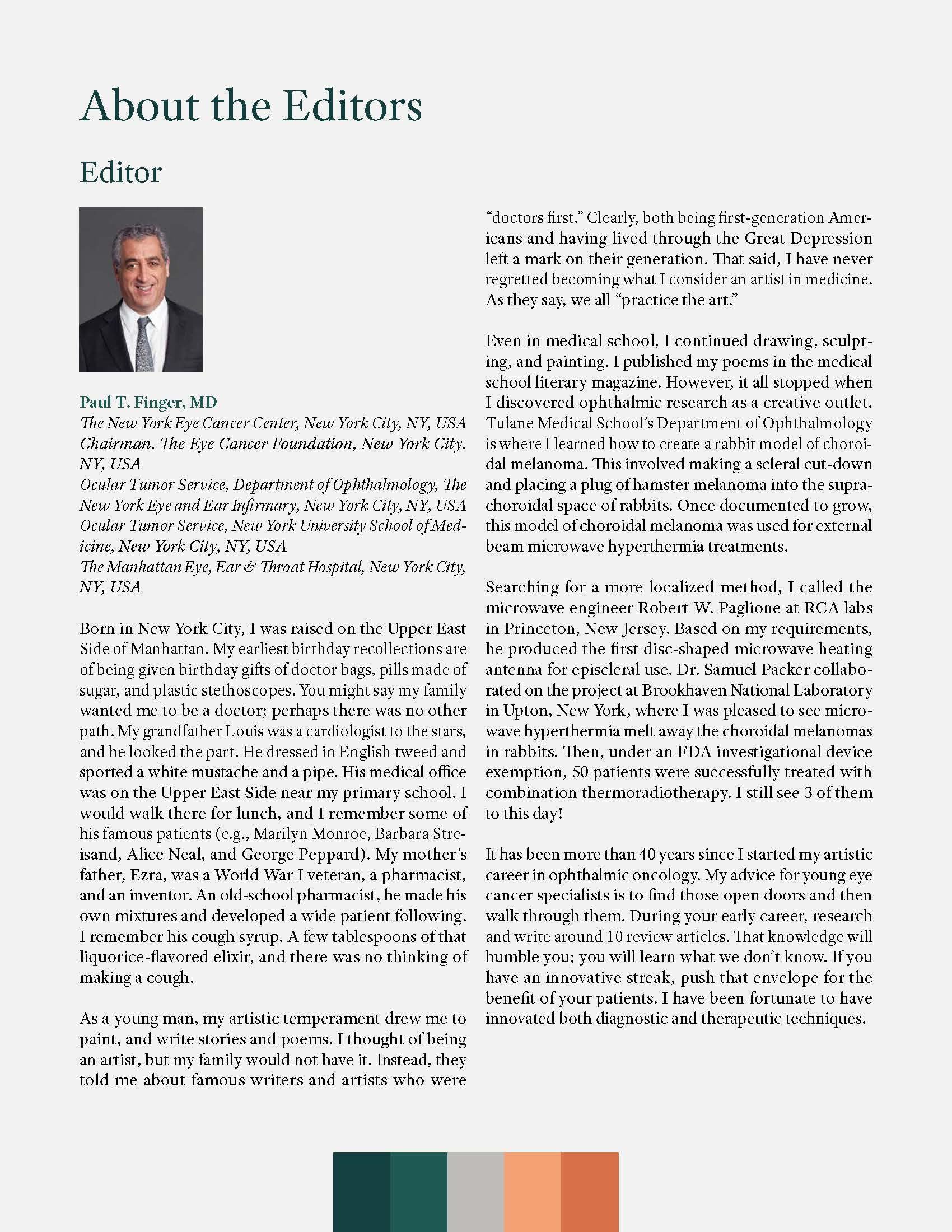 Finger's Essential Oncología Oftálmica: Principios y Práctica