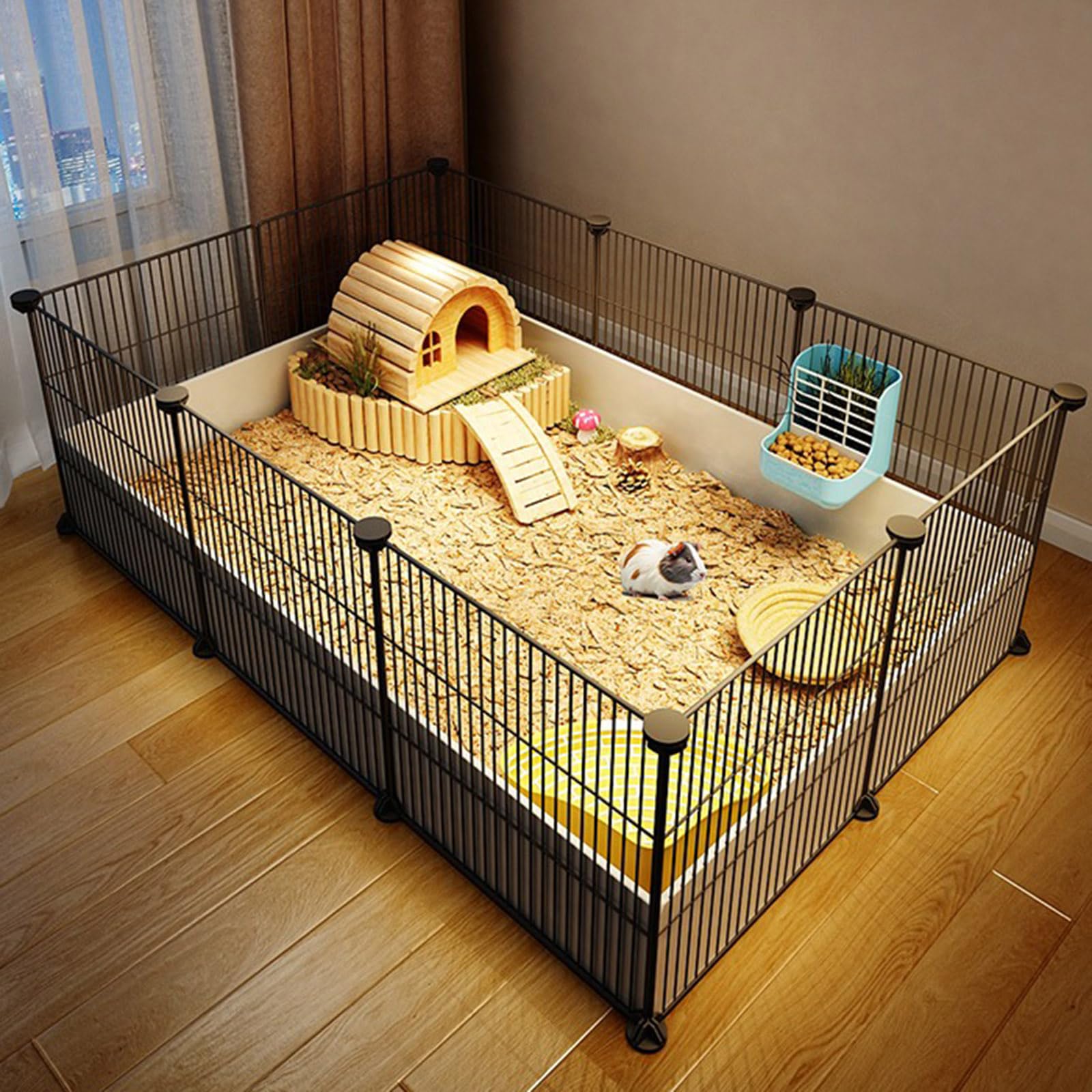 Amazon.co.jp: EHHDJ(もとし) ハムスター ケージ モルモット ケージ