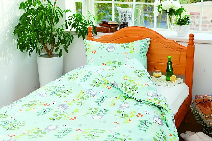 となりのトトロ　カバーリング　掛け布団カバーセット 楽天市場】【スタジオジブリ】【となりのトトロ】掛け布団カバーセット