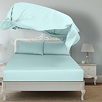 Vista 8 de Royale Linens Sábana Plana Individual – Sábanas Planas de Microfibra Cepillada Ultra Suave 1800 Solamente – Sin Arrugas y Resistentes a las Manchas