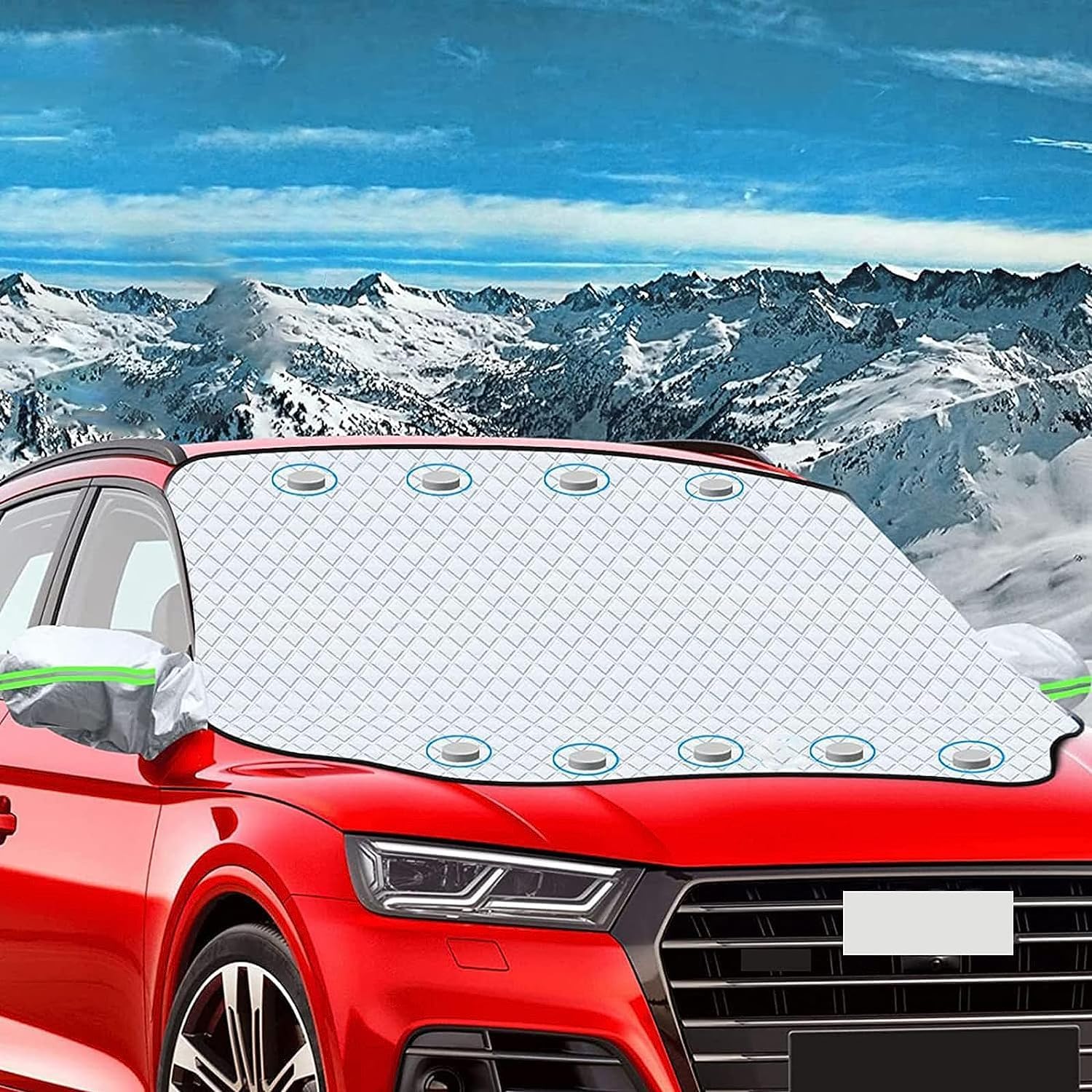Copri Parabrezza Per BMW 4 Gran Coupé F36 (2014-2021) - Antighiaccio, Antineve E Parasole, Con Magneti E Cinghie