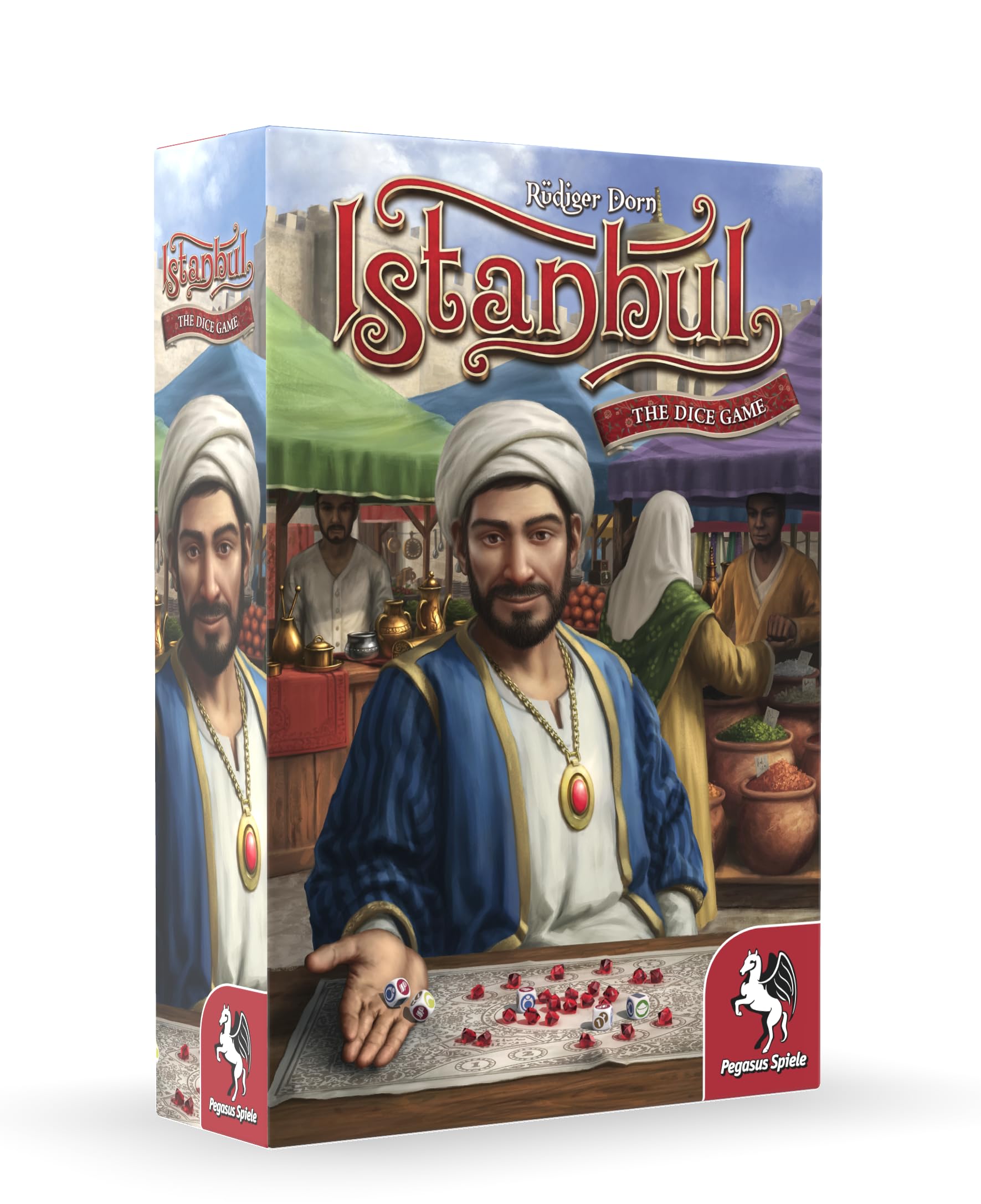 Pegasus Spiele Istanbul - The Dice Game (Edizione USA) - Gioco Da Tavolo Di Dadi Per Tutta La Famiglia