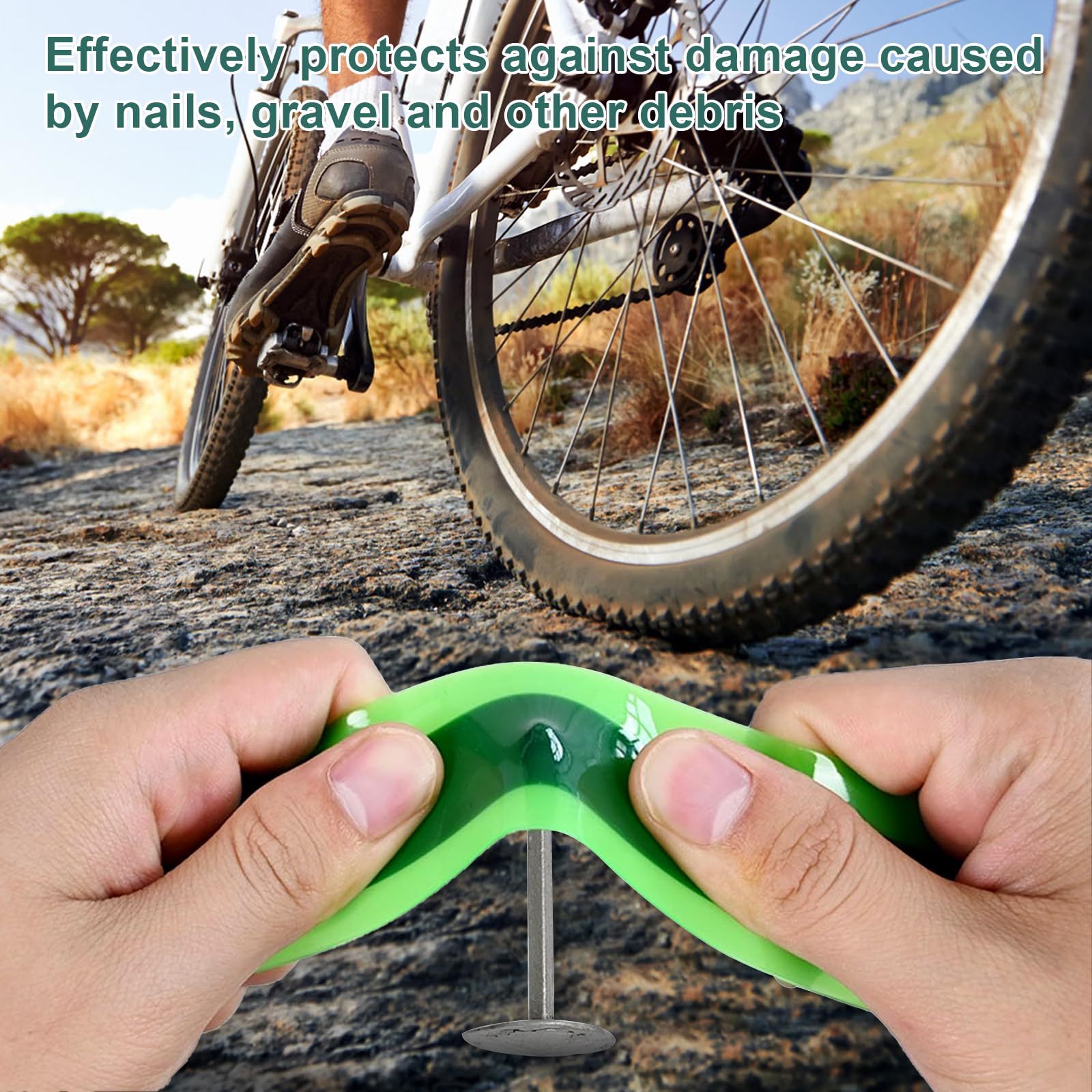 Lot De 2 Inserts De Pneu De Vélo - Bandes De Protection Anti