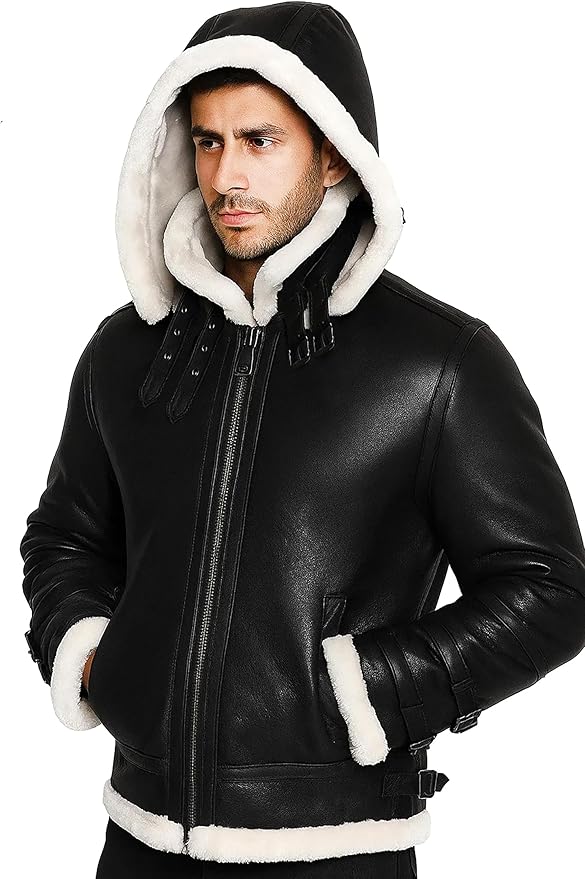 黒のフード付きジャケット フード付き 調節可能なウエスト ジャケット - ブラック | ZARA