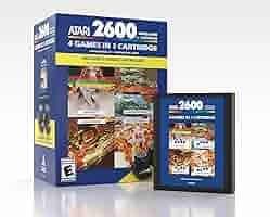 家庭用ゲームソフト Atari 2600 Atari 4 in 1 Game Cartridge Amazon.com: 4 in 1 Game Cartridge with Paddle Pack Atari