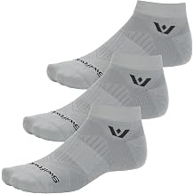 Swiftwick ASPIRE Ankle Socks, Running & Cycling, 3-Pack, Men & Women