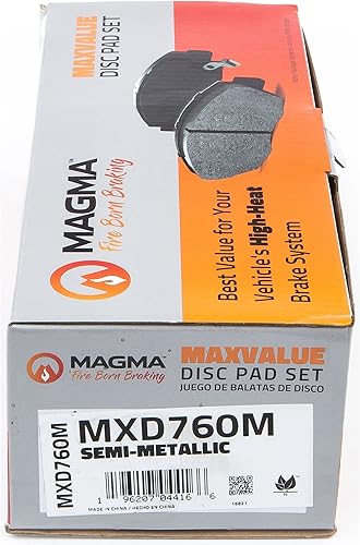 Miniatura 5 de MAGMA MaxValue MXD760M Pastillas de freno semimetálicas, delanteras
