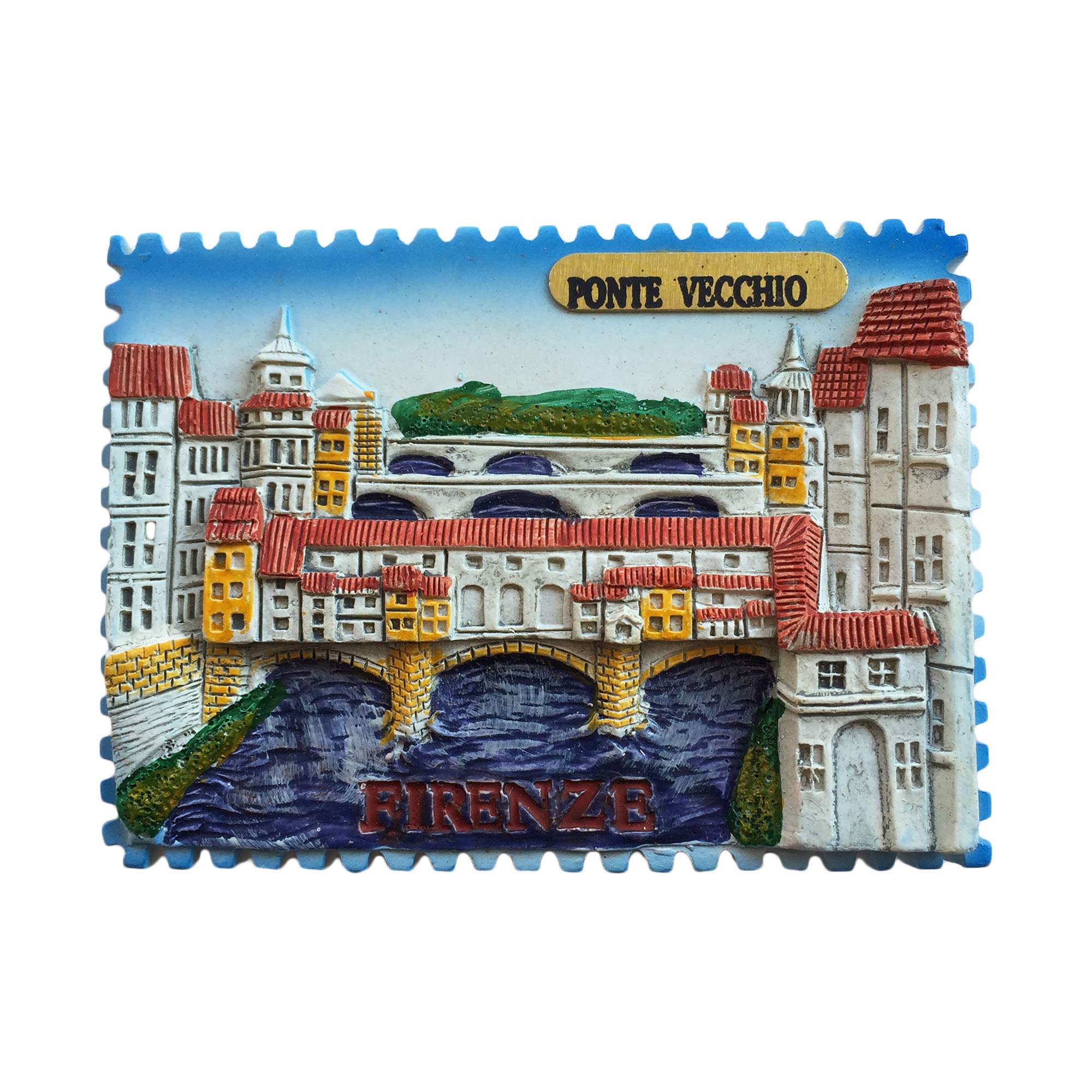 Firenze Italy Ponte Vecchio 3D Refrigerator Magnet Travel Sticker Souvenirs Home & Kitchen Decoration Italy Fridge Magnet from China