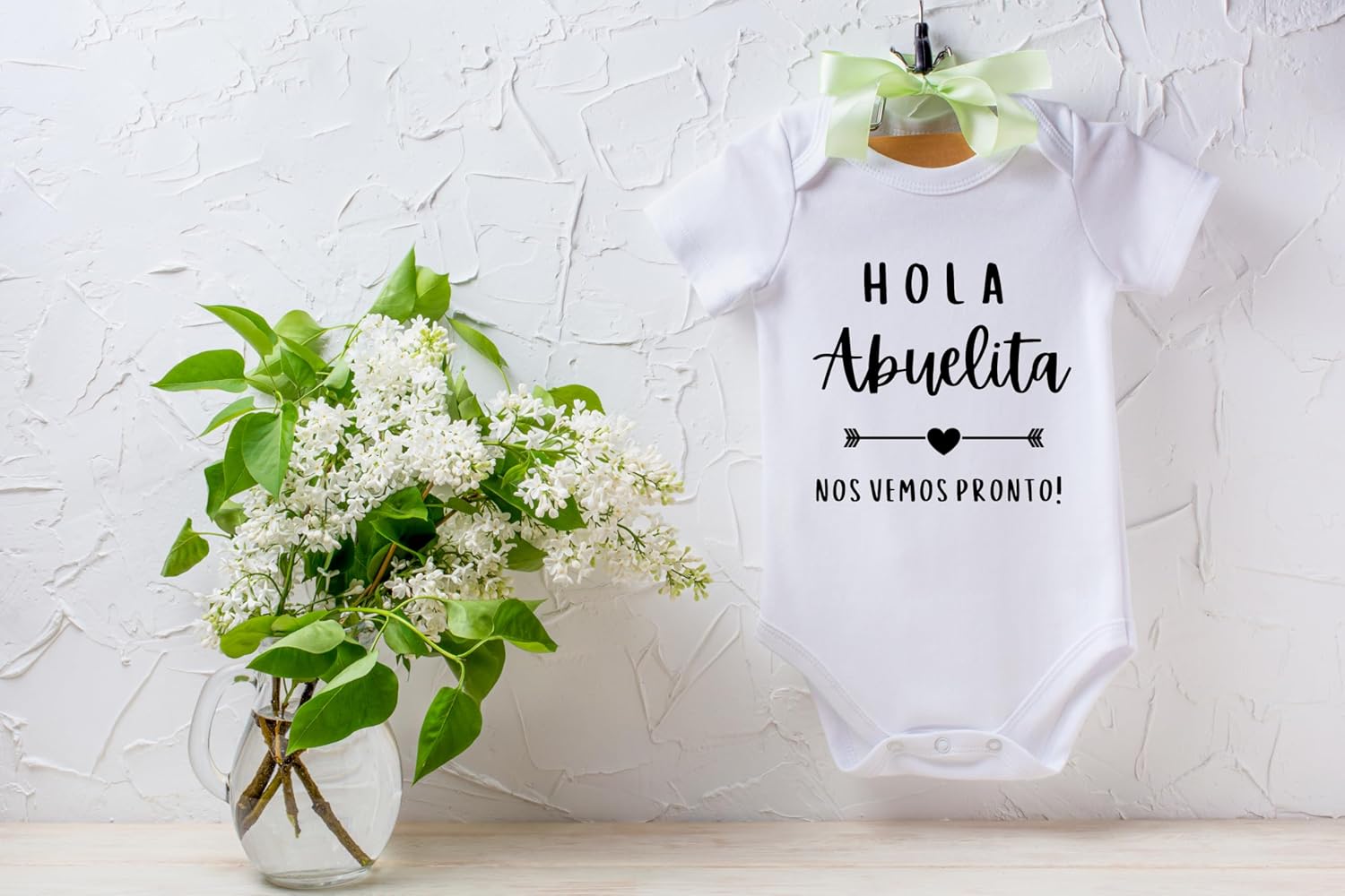 "Hola Abuelita Nos Vemos Pronto" Pregnancy Announcement Outfit – Gift for Expecting Grandparents - Image 5