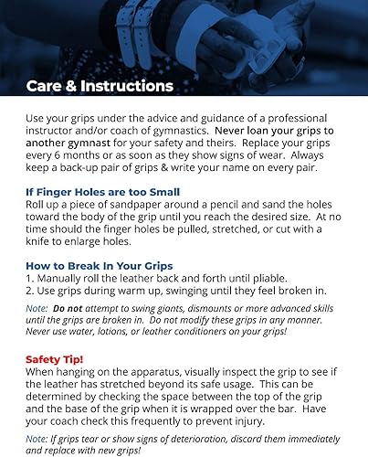 Miniatura 3 de US Glove Integrity RKO - Agarraderas de cuero para gimnasia para mujer, para bóveda y levantamiento de pesas, fabricadas en Estados Unidos