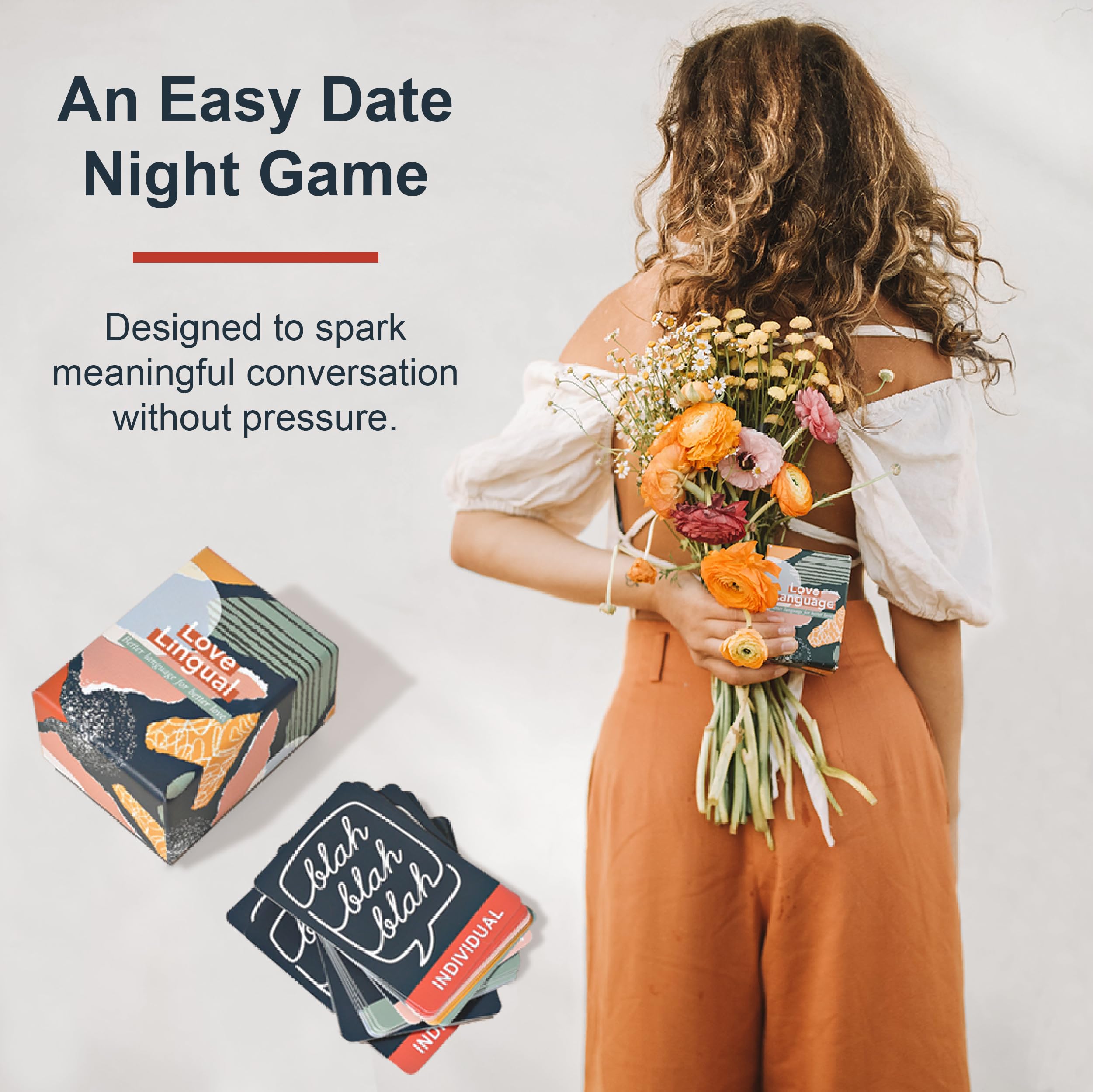 FLUYTCO Love Lingual: The Original Couples Card Game | 150 Conversation Starter Cards for Date Night, Deeper Connection & Relationship Building | Intimacy Game — Amazon image 3