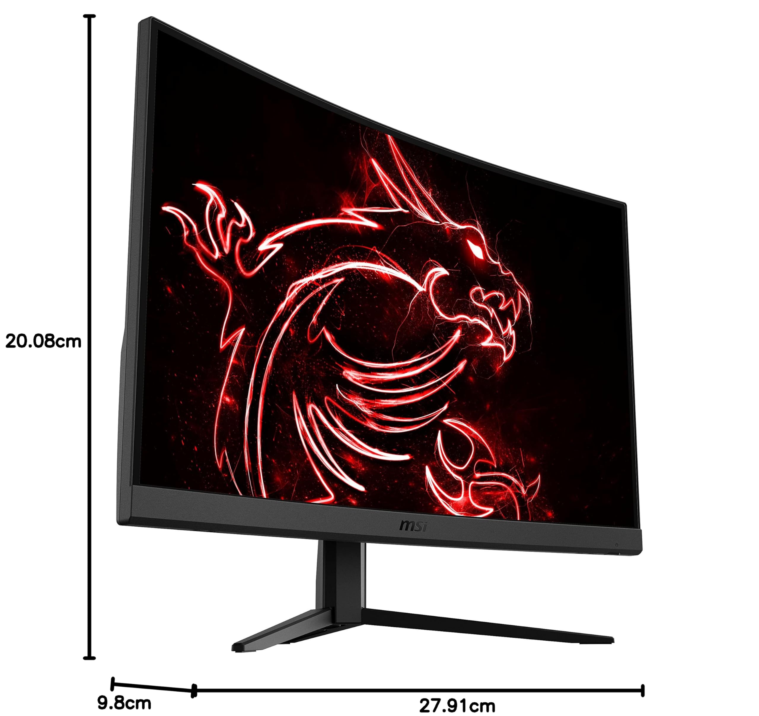 【ジャンク】MSI Optix G32C4 31.5インチゲーミングモニター MSI Optix G32C4 FHD 31.5' Curved Gaming Monitor (165Hz, 1080p, 1ms