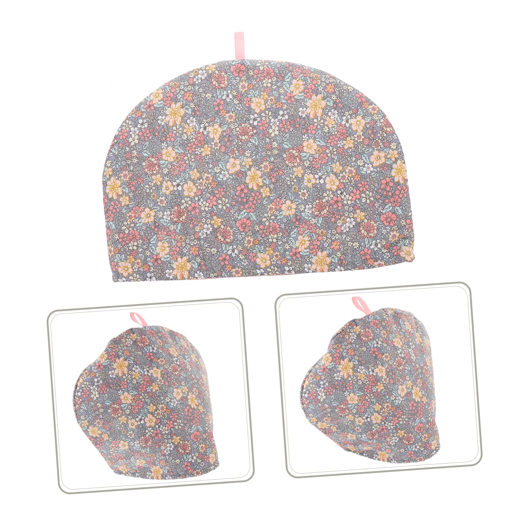 TOPBATHY 5 Pièces Couverture d'isolation de théière Housse de théière Protège-théière Maison théière Confortable Tasse à thé Confortable Isolation thé Cosy Couvre-théière pour théière Coton