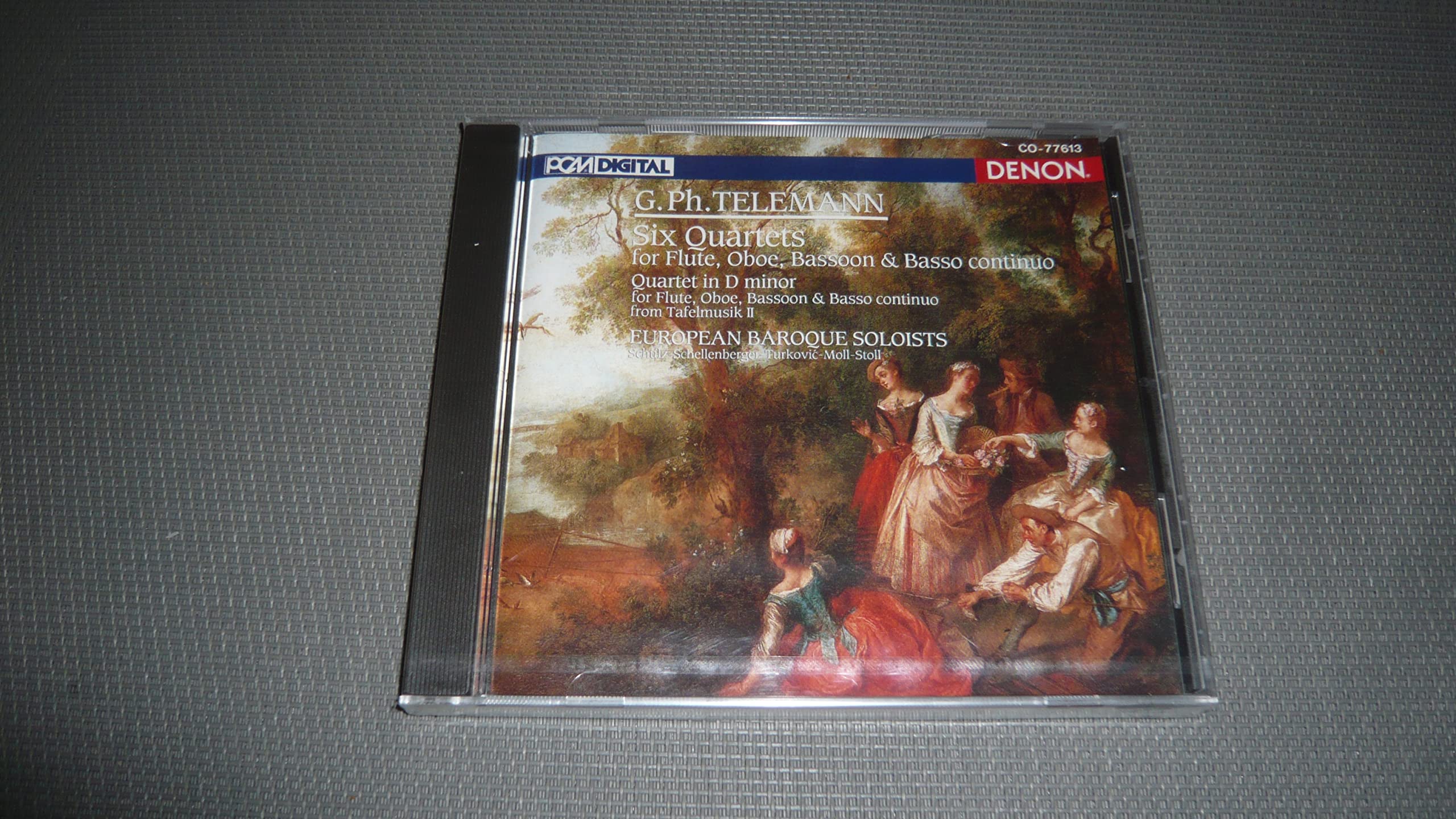 Six Quartets [Audio CD] Telemann