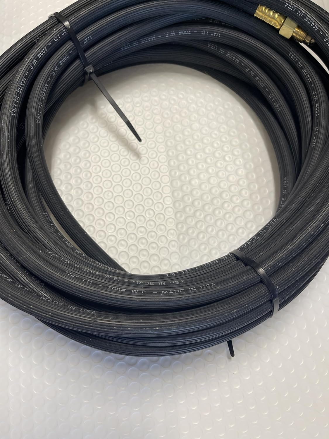 Generic inert gas hose 1/4” 50’ 200# 5/8"" 18RH coupling