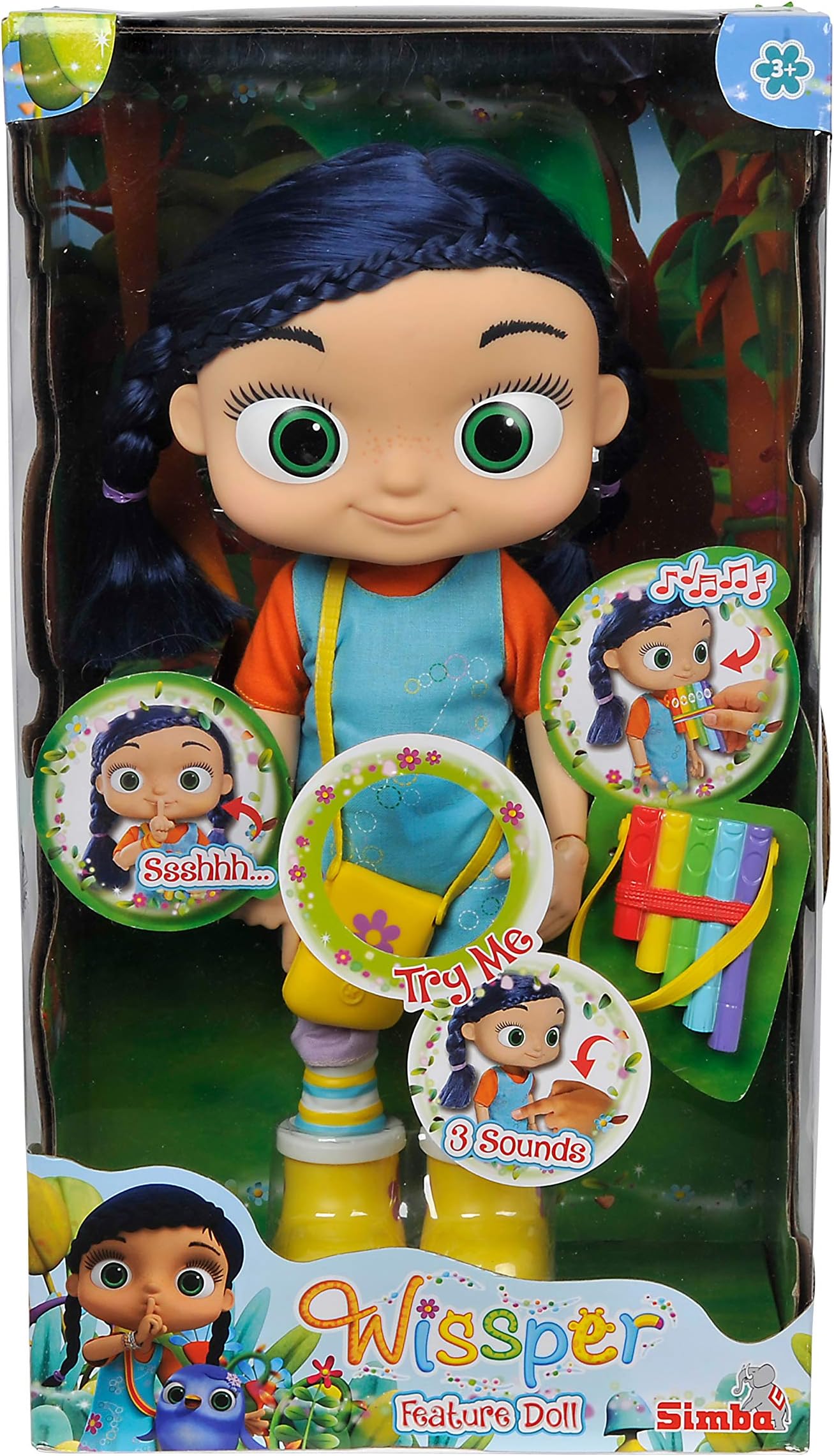 Wissper - Interactive Feature Doll - 34cm