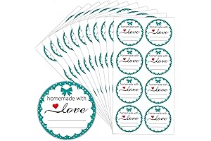 Bakery Stickers: 2 Inch Canning Labels for Jar, Storage Bins, Baking Packaging...