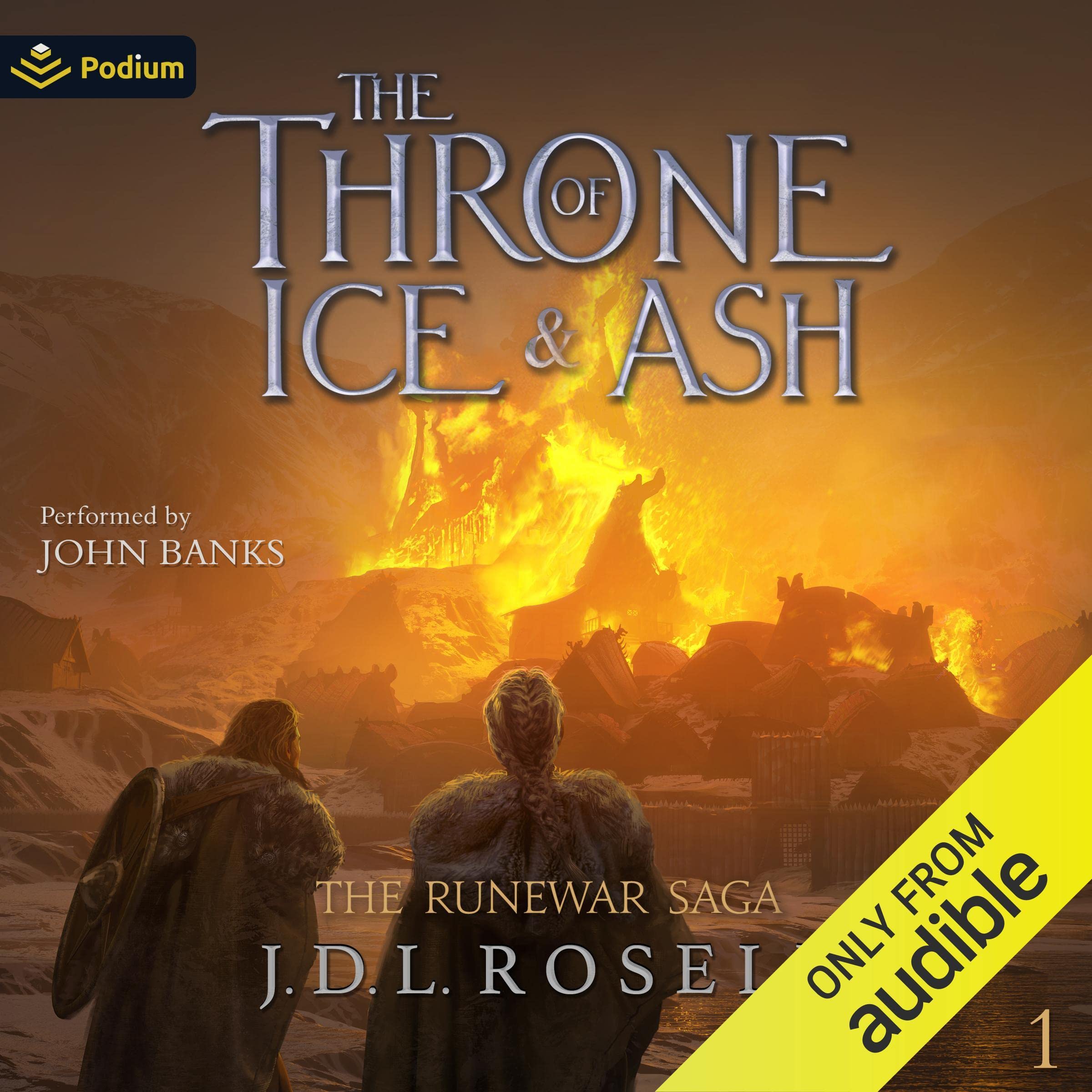Cover art for The Throne of Ice & Ash